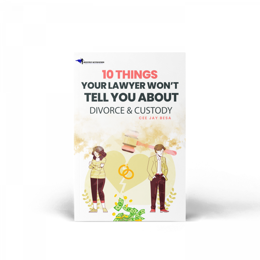 10 Things Your Lawyer Won’t Tell You About Divorce And Custody – Book Cover Design
