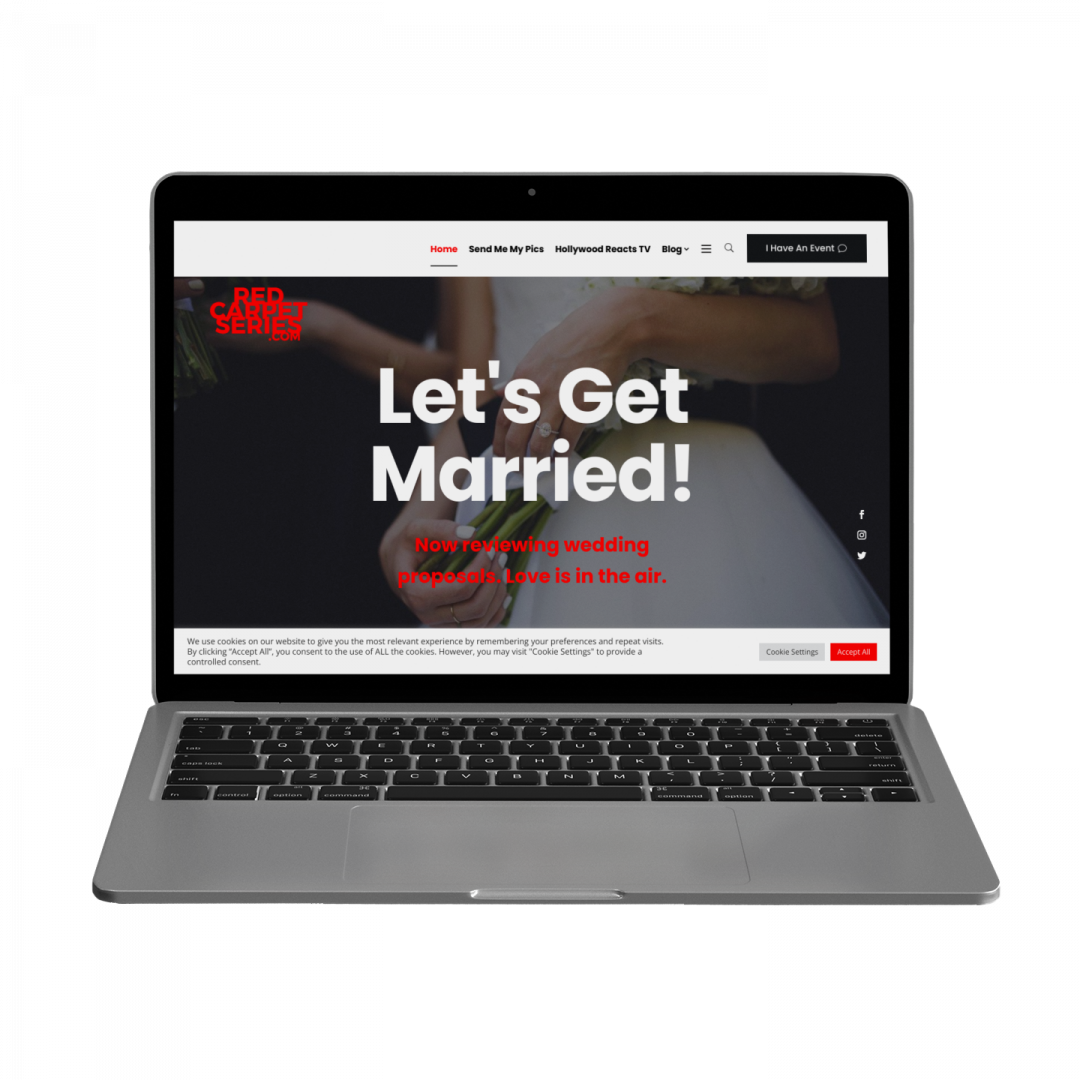 Red Carpet Series – Logo & Website Design